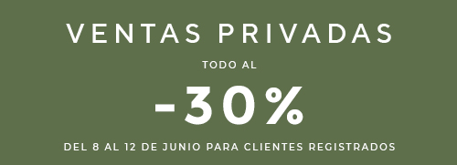Private Sales: Everything at -30% 
