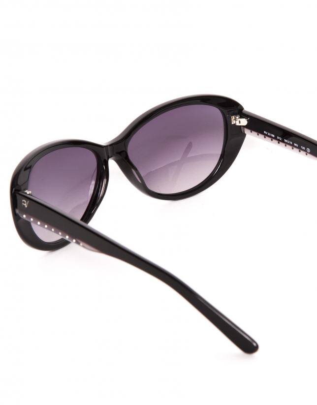 Oversize lady sunglasses in Matt Grey color