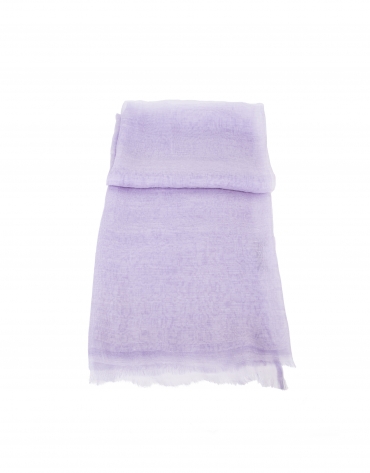 Mauve silk scarf