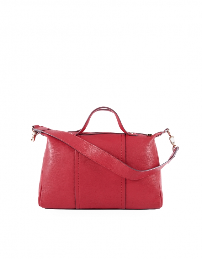 Samuel red leather bag 