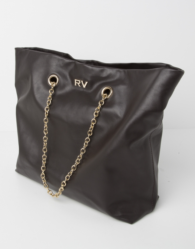 Brown shopping bag