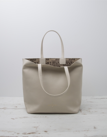 White Uve shopping bag