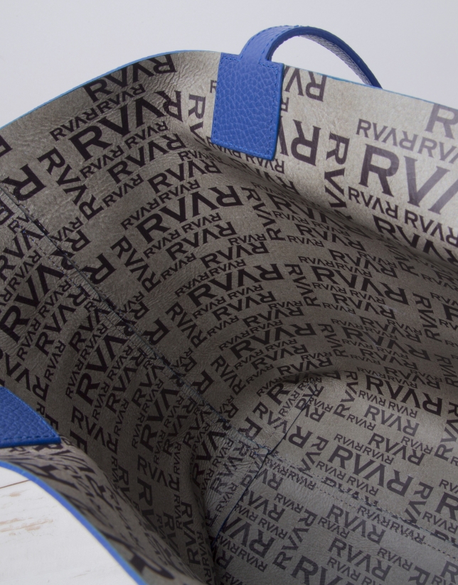 Blue Uve shopping bag