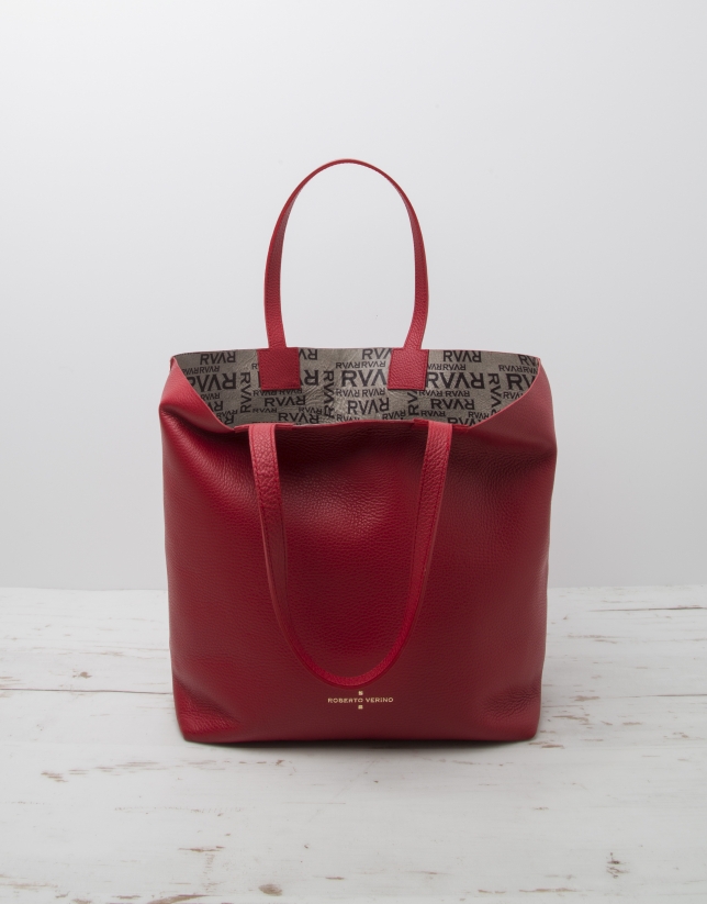 Red Uve shopping bag