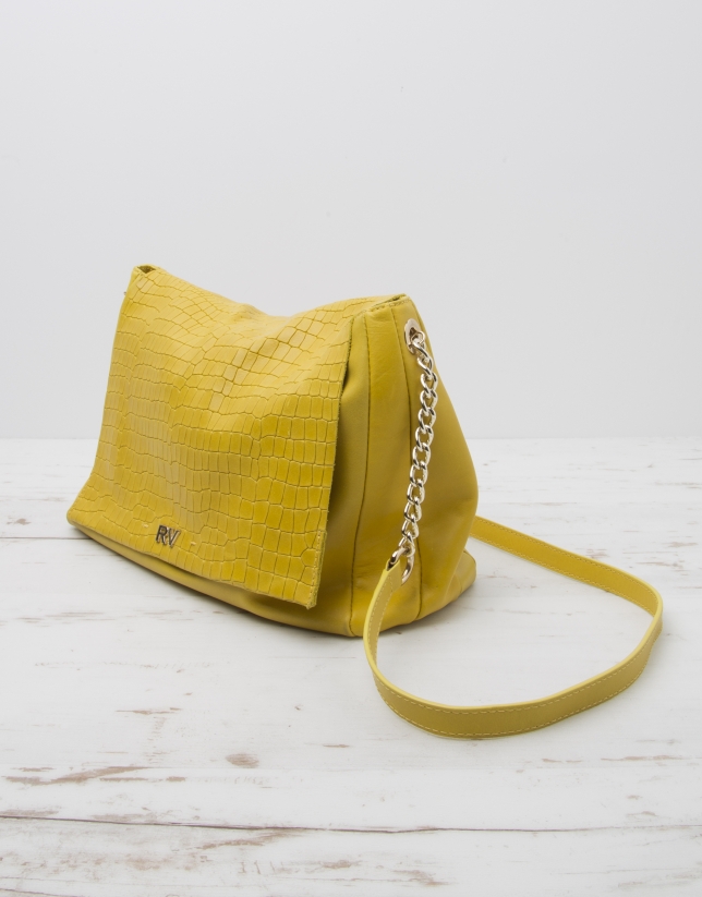 Yellow Olivia shoulder bag