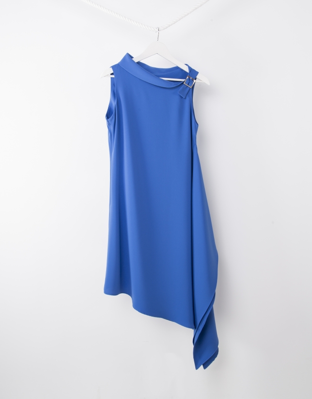 Blue short dress