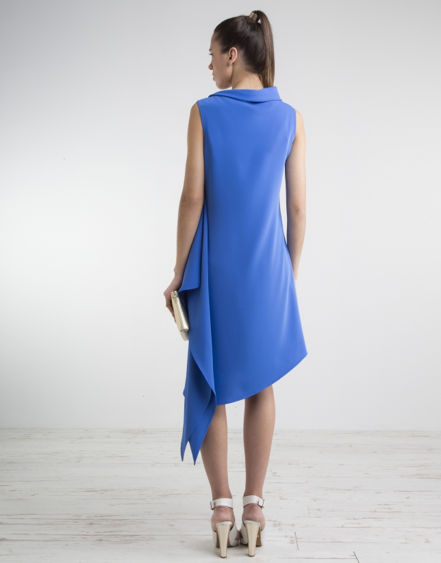 Blue short dress