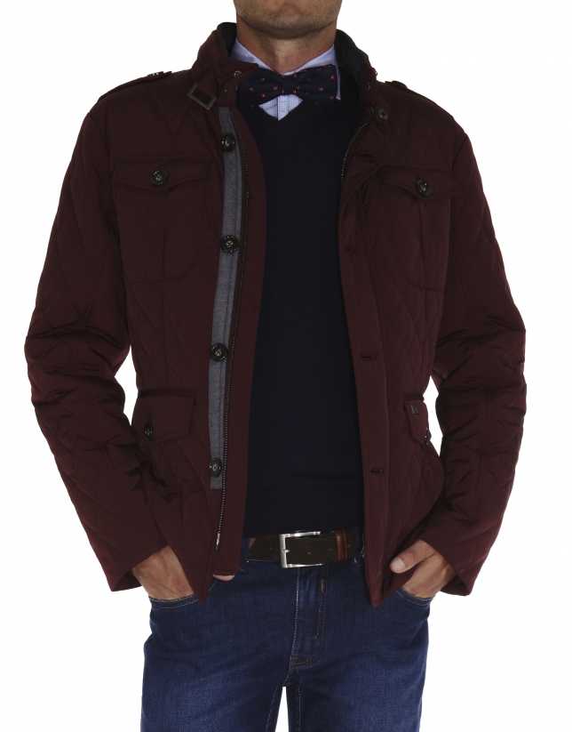 Sport jacket with four pockets