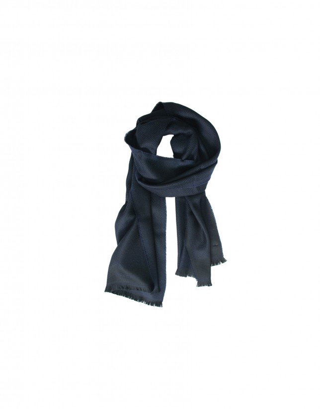 Dark blue scarf 