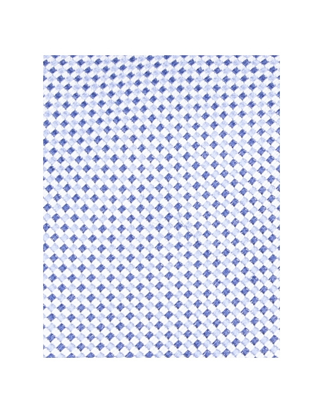 Blue microprint tie