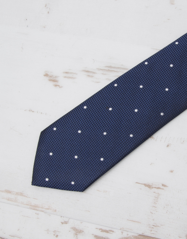 Ivory dotted tie