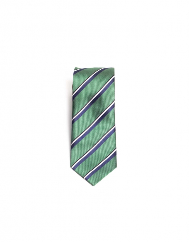 Striped tie 