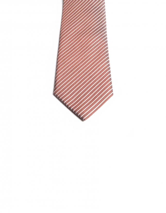 Striped tie 