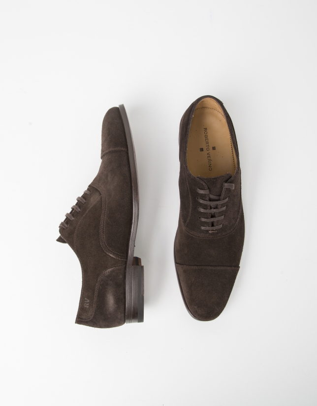 Zapato serraje marrón
