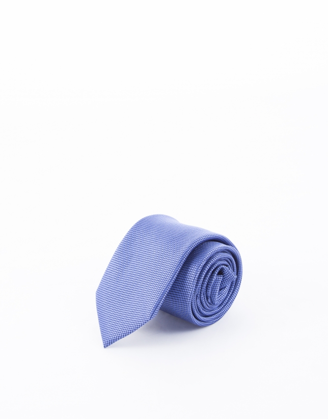 Corbata microdibujo en tonos azules
