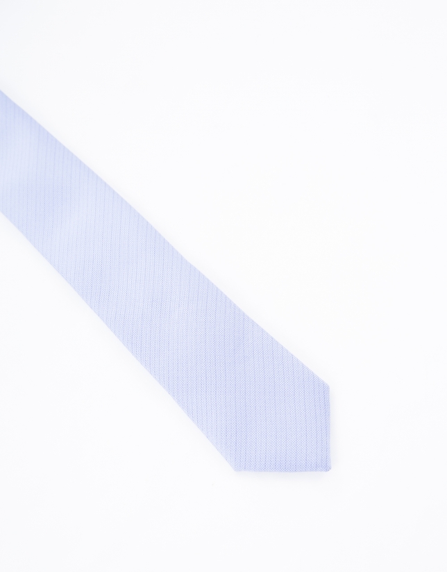 Corbata rayas en tonos azules