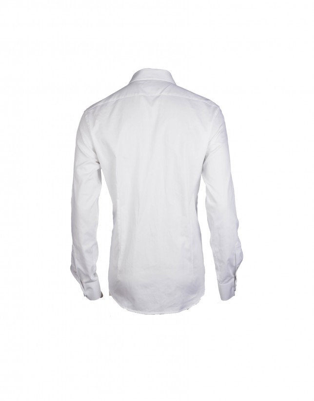 Camisa vestir blanco