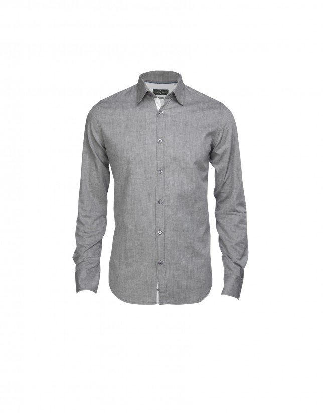 Mix grey  casual shirt