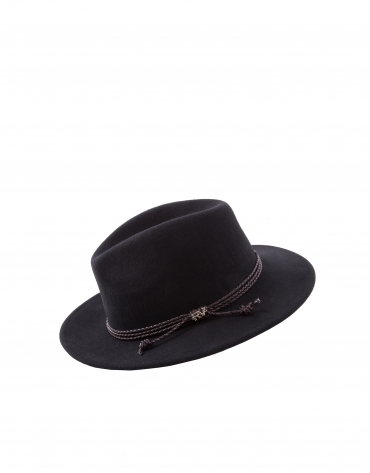Sombrero fieltro negro