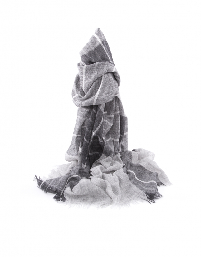 foulard rayas 