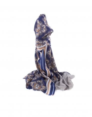 foulard estampado