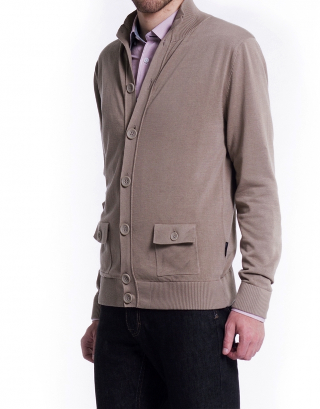 Jacket with elbow patches