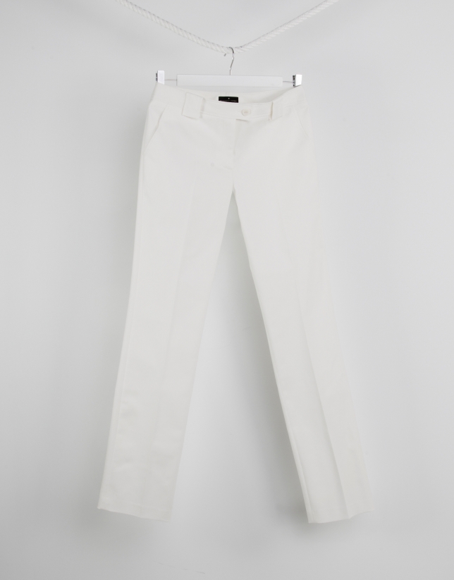 Off-white straight pants