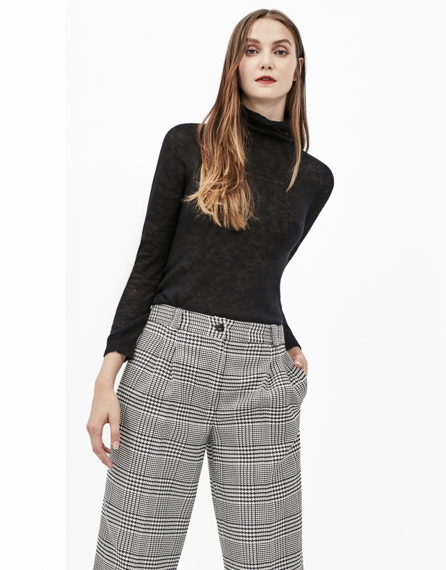 Hounds tooth culottes