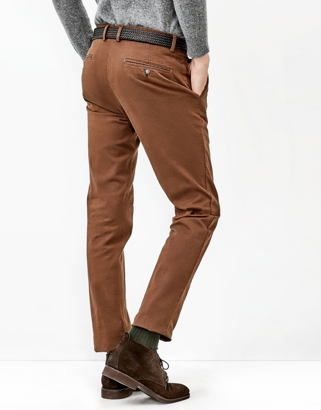 Brown chinos