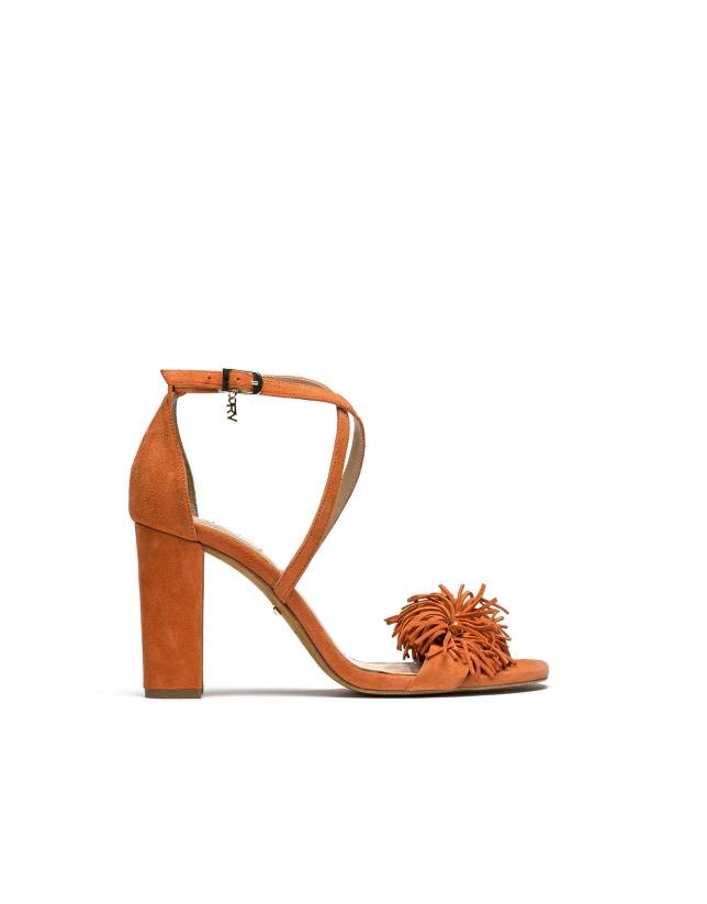 Leather/suede sandals Niza