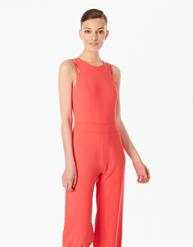 Jumpsuit with straps