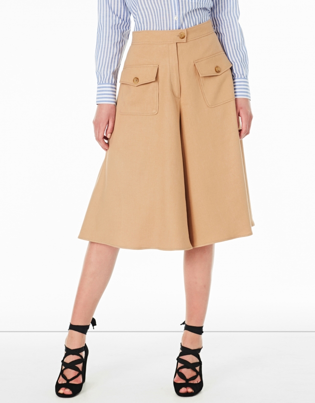 Hazelnut pants skirt
