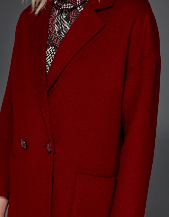 Abrigo largo doble faz - Mujer - OI2017 | Roberto Verino