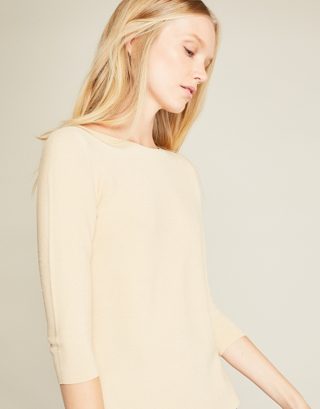 Sandy structured sweater