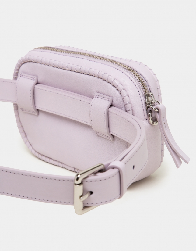 Bolso cinturón lila