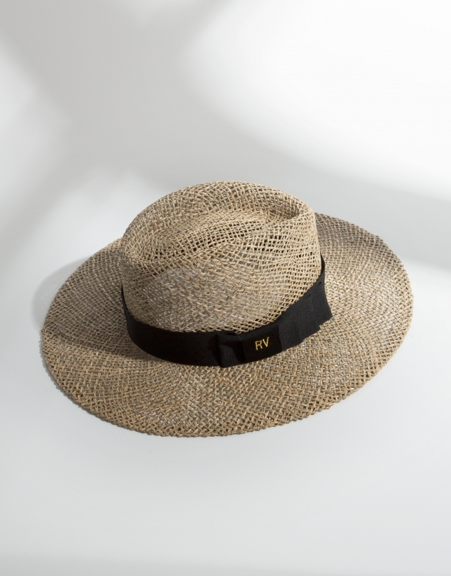 Sombrero fedora beige
