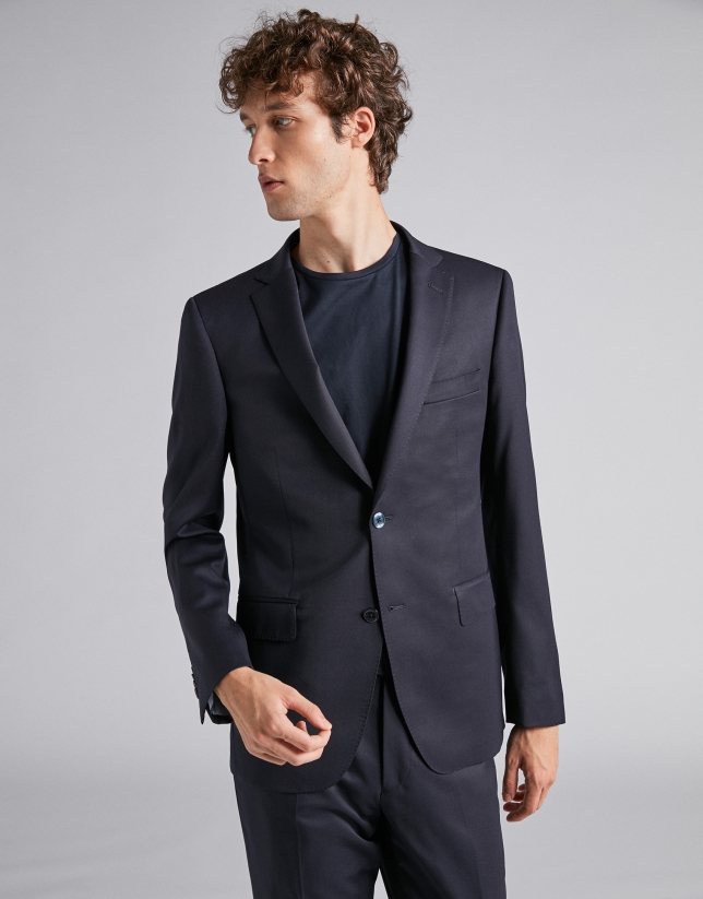 Navy blue separate suit jacket