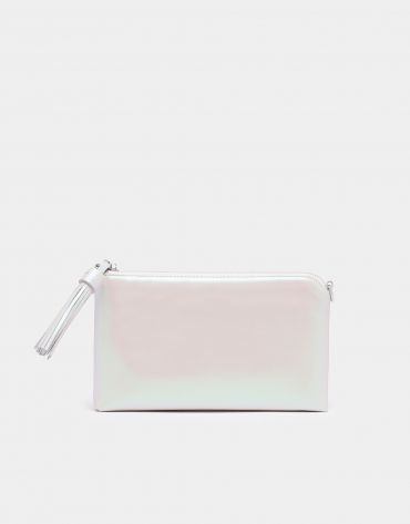 Pearly white Lisa Nano bag
