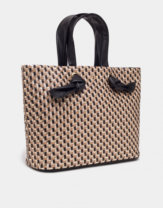 Black Laia maxi-shopping bag