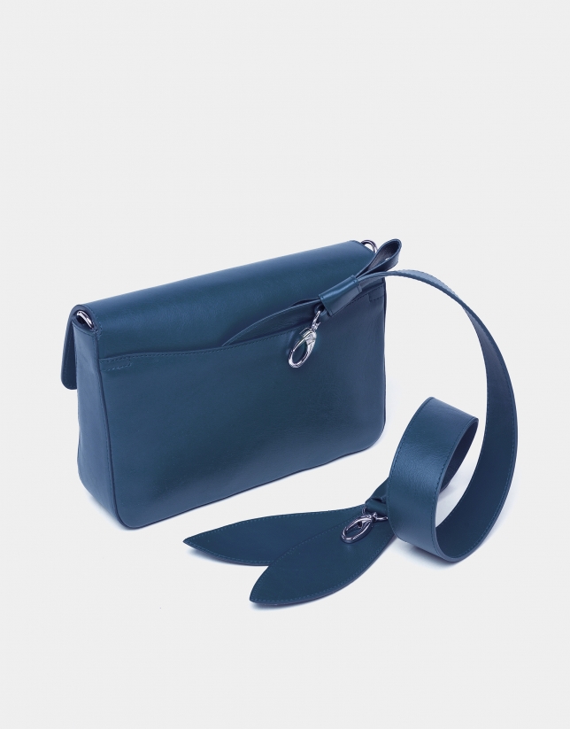 Capri blue Joyce Tie shoulder bag