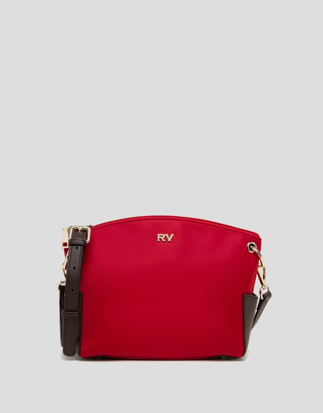 Red Nano Candem leather shoulder bag