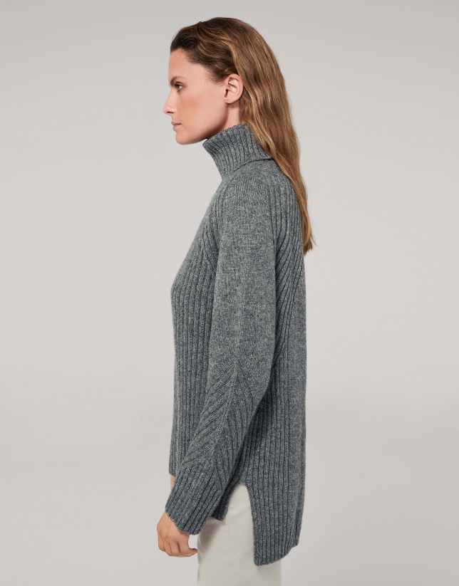 Gray marengo oversize sweater