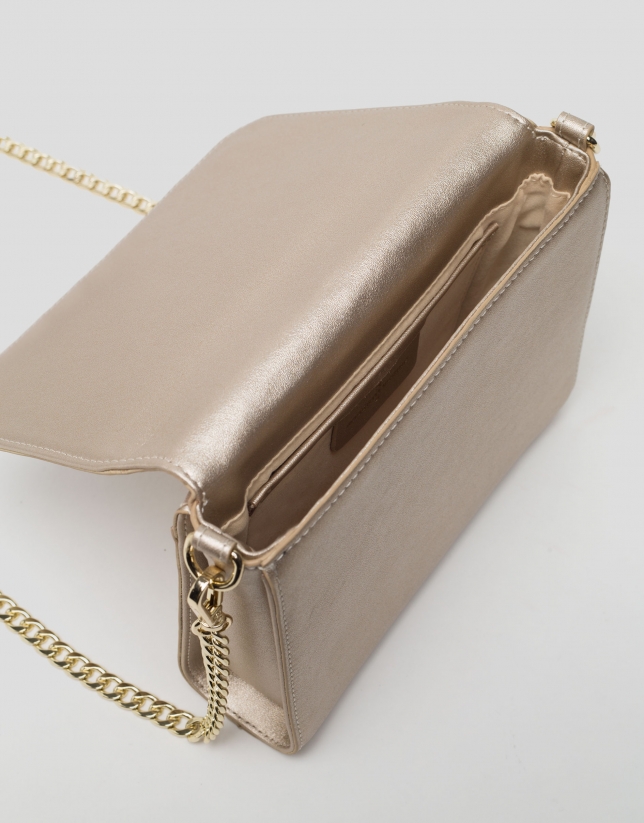 Golden leather Moma Warhol bag