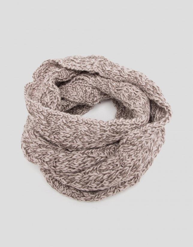 bufanda cuello mujer