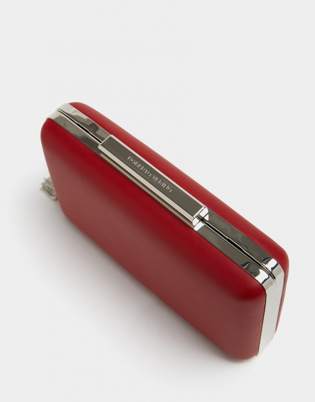 Red Party clutch bag