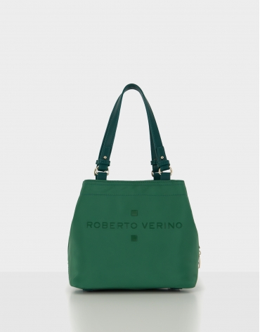 Green nylon Roxy S hobo bag