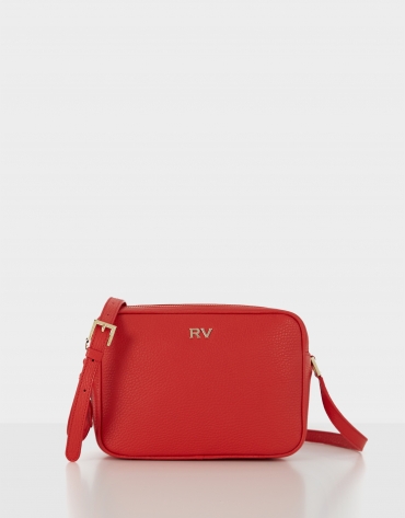 Red leather Taylor shoulder bag