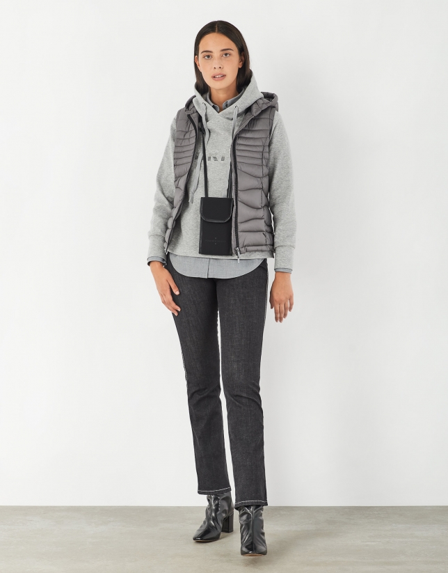 chaleco acolchado mujer