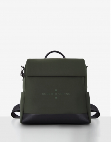 Green Blake neoprene backpack