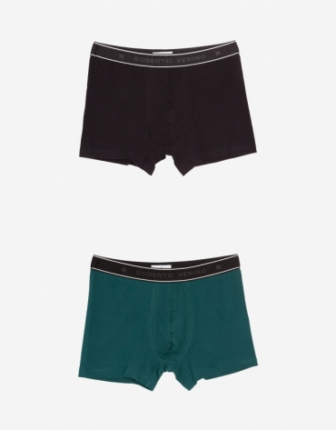 Green and black boxers pack